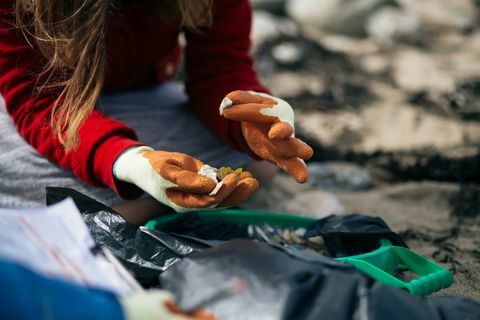 Porthtowan Beach Clean - выводы - Общество охраны морской среды