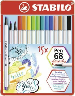 Кисть STABILO Pen 68, 15