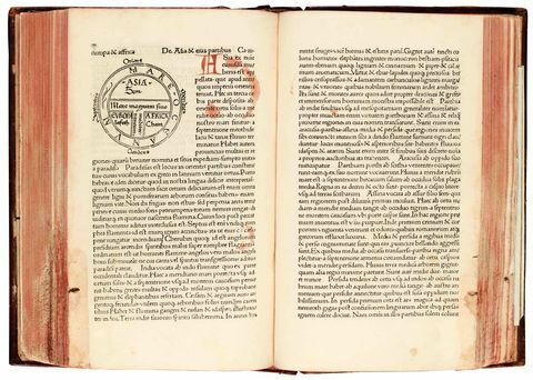 Лот 214 - первая карта мира в Etymologiae - Sotheby's