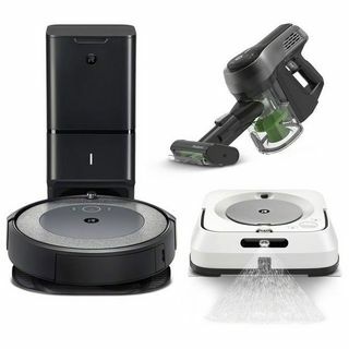 Робот-пылесос iRobot® Roomba® i3 +, робот-швабра Braava jet® m6 и ручной пылесос H1