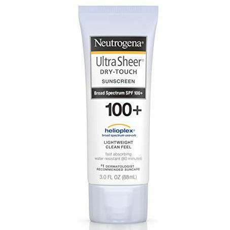 Neutrogena Ultra Sheer Dry-Touch Широкий спектр SPF 100+