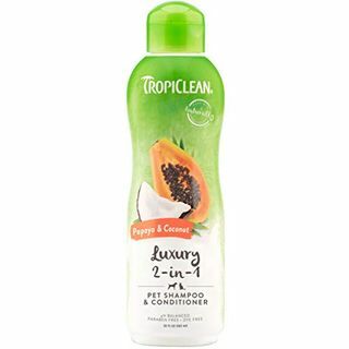 TropiClean Шампунь с папайей и кокосом 