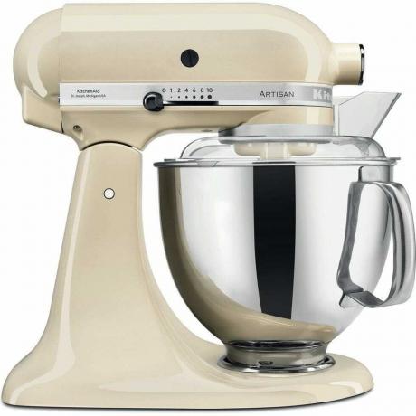 Миксер KitchenAid, миндальный крем