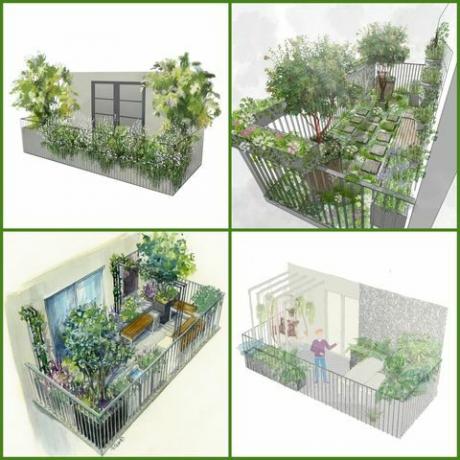 rhs chelsea flower show 2021 балконные сады