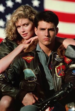 персонажи Top Gun﻿ Пит Маверик Митчелл и Шарлотта Чарли Блэквуд