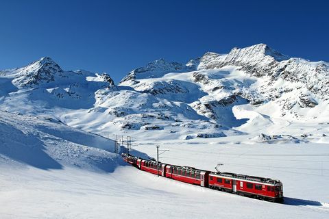 Rhaetische Bahn: Бернина Экспресс - Берниналини